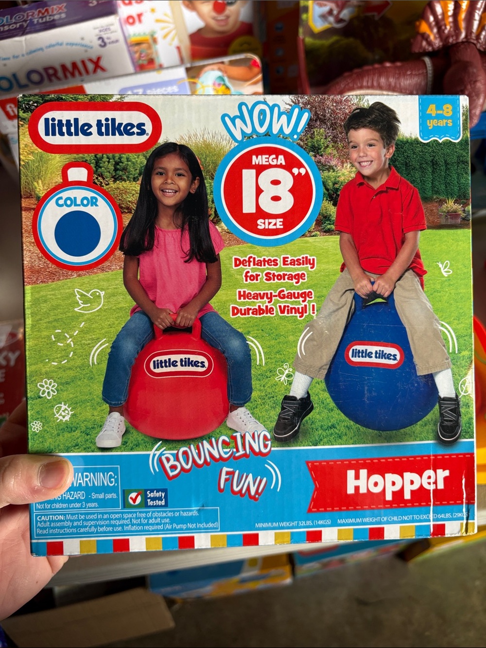 Nwt little tikes hopper ball